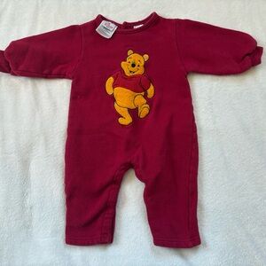 Disney Burgundy Winnie the Pooh Kids Sleeper